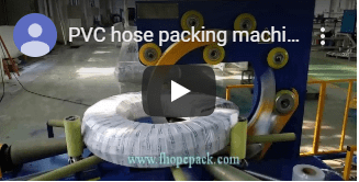 plastic pipe packingmachine video
